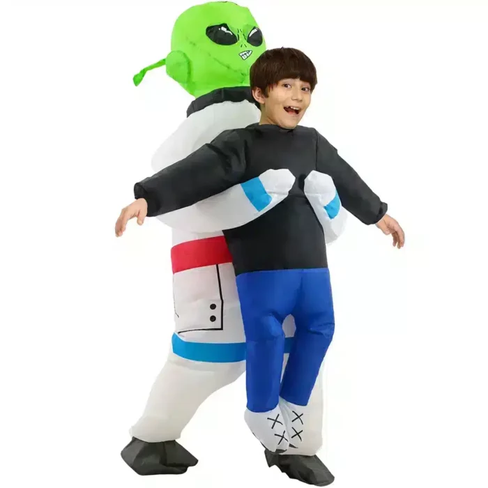 Disfraz de Alien Inflable Para Niños y Adultos