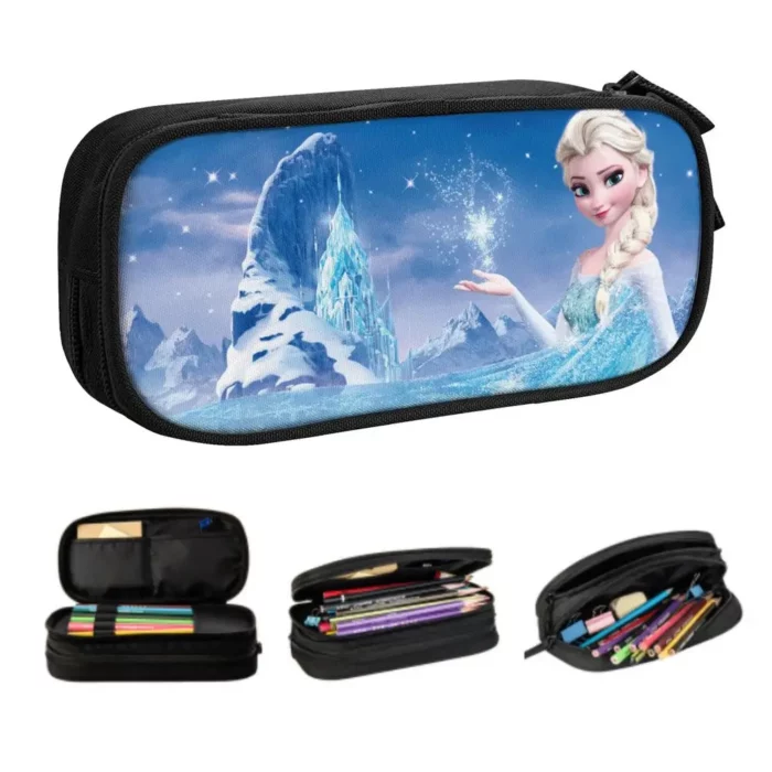 Estuche de Lápices de Frozen de Anna y Elsa