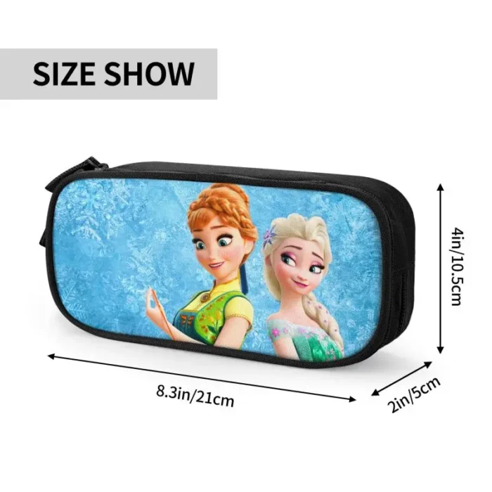 Estuche de Lápices de Frozen de Anna y Elsa