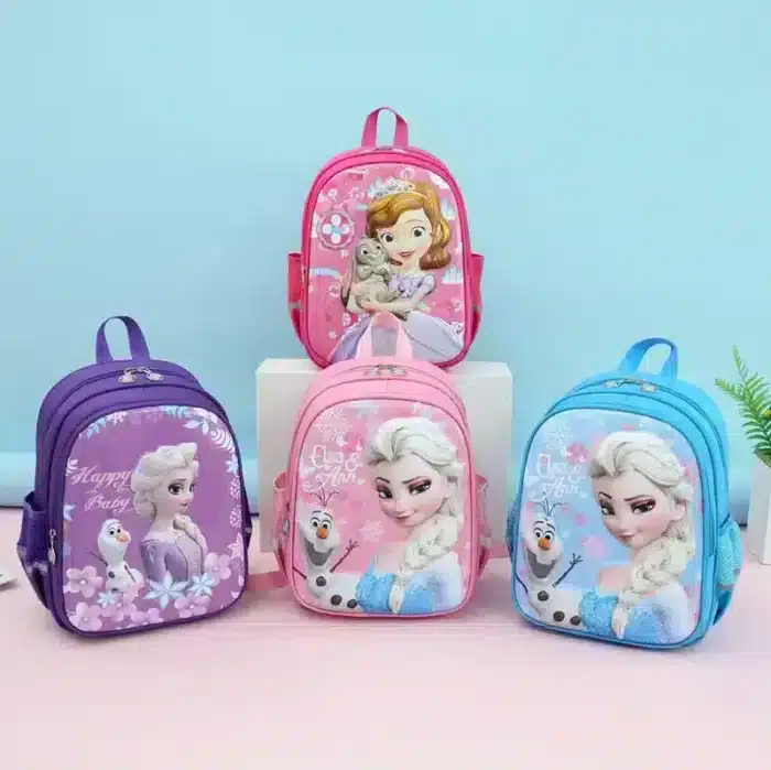 Mochila Escolar de Frozen para Niñas y Niños