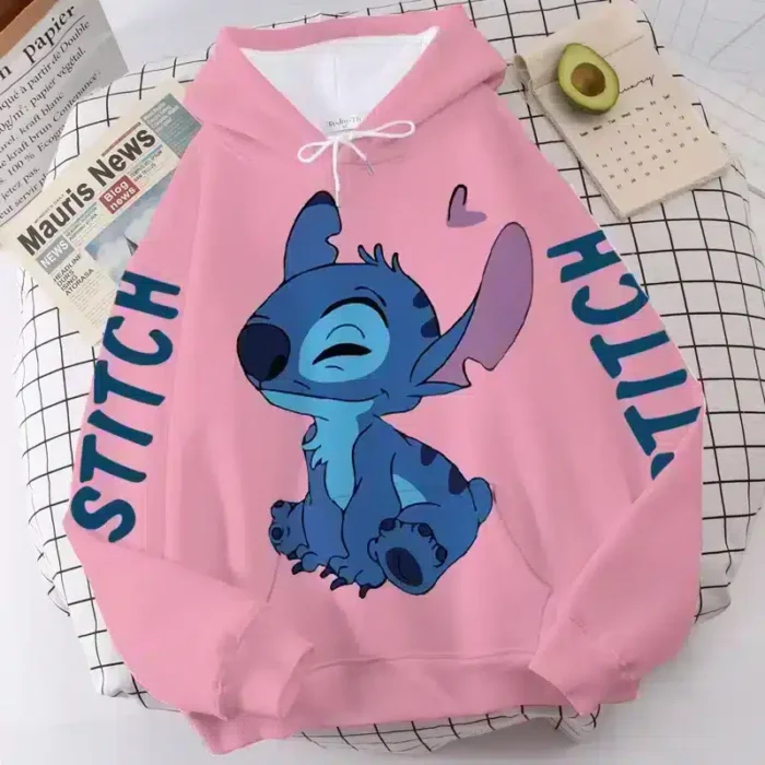 Sweatshirt à Capuche 'Stitch'