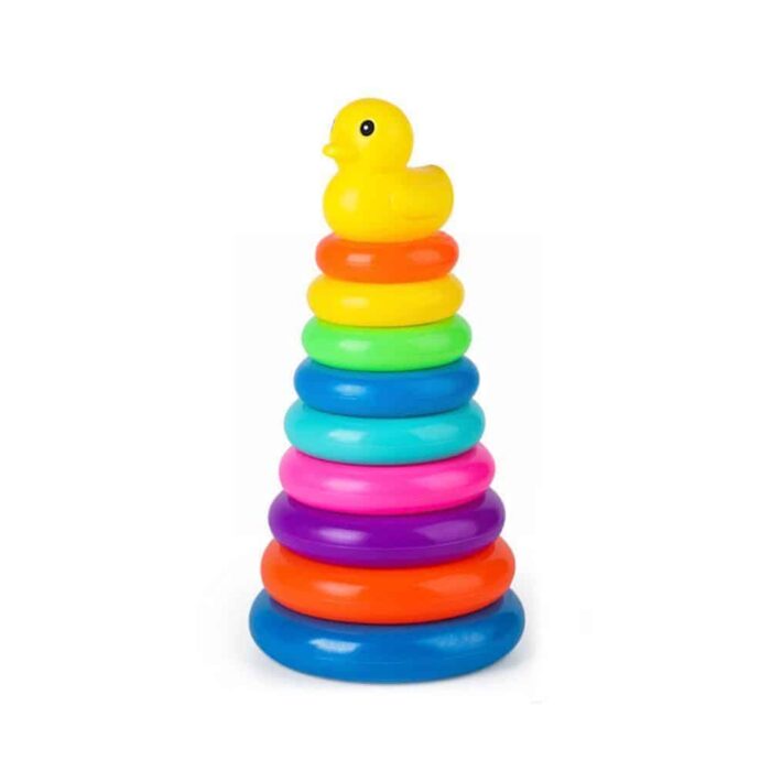 Torre de Anillos Apilables Juguete para Bebés   Juguete Educativo