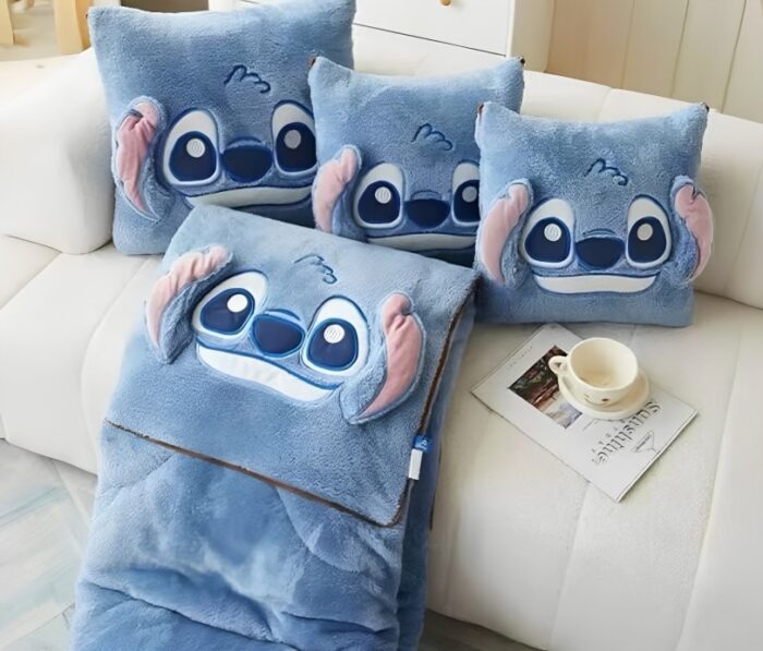 Stitch 2 in 1 Blanket Pillow