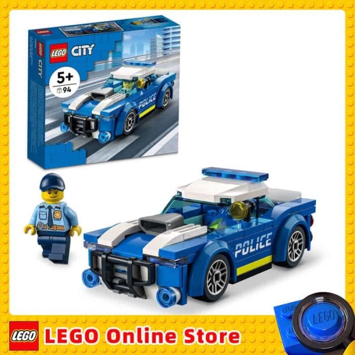 Ensemble de Voiture de Police LEGO 60312   Petits Blocs