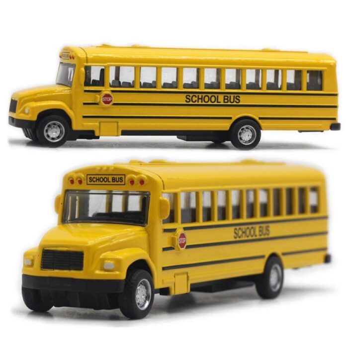 1/64 Scale School Transport Toy Car