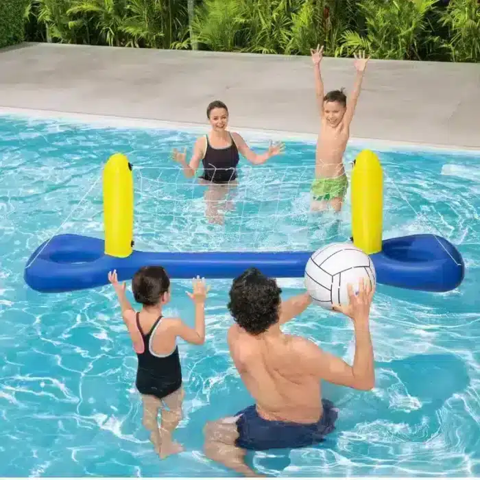 Juego de Voleibol Inflable para la Piscina