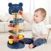 Baby Rolling Ball Tower Toy