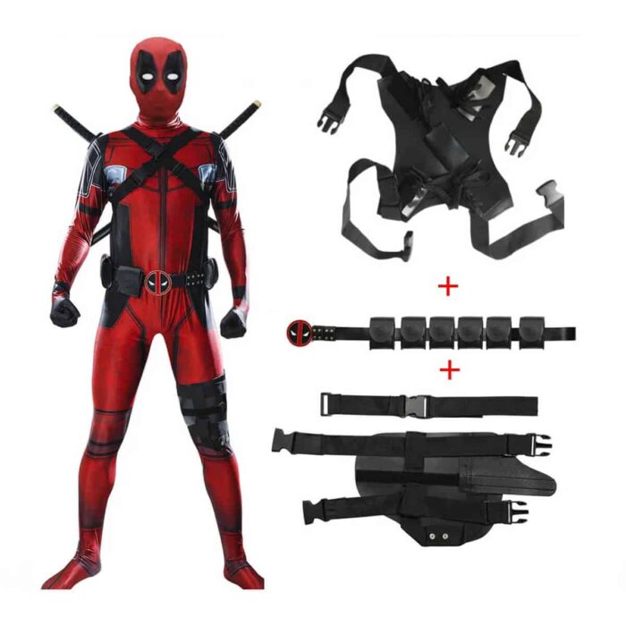 Deadpool Costume for Kids and Adults