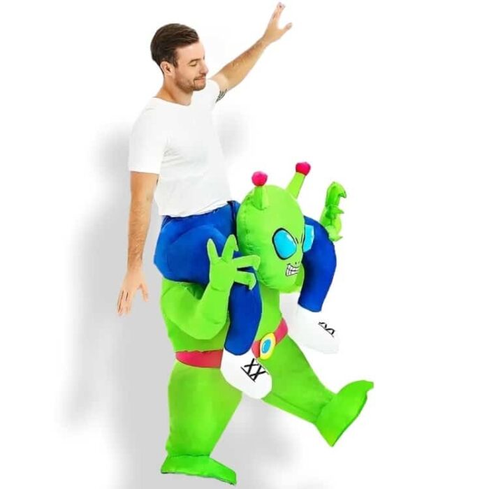 Disfraz de Alien Inflable Para Niños y Adultos